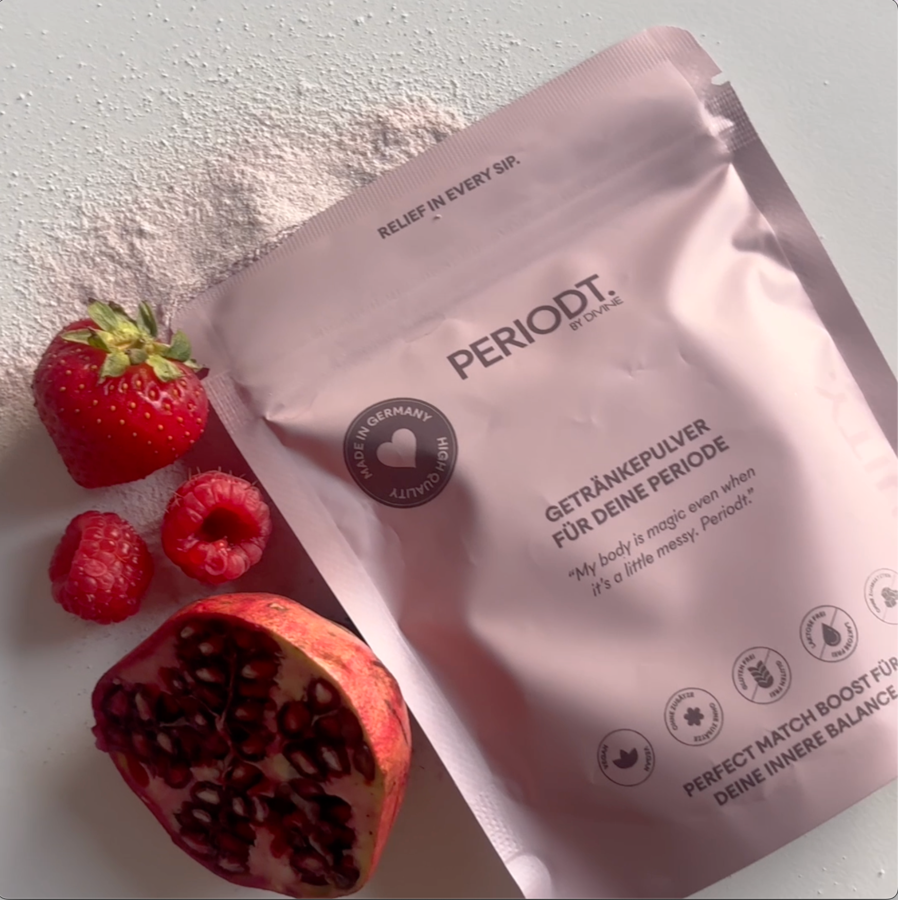 Red Fruity Getränkepulver – Fruchtige Energie für deinen Zyklus