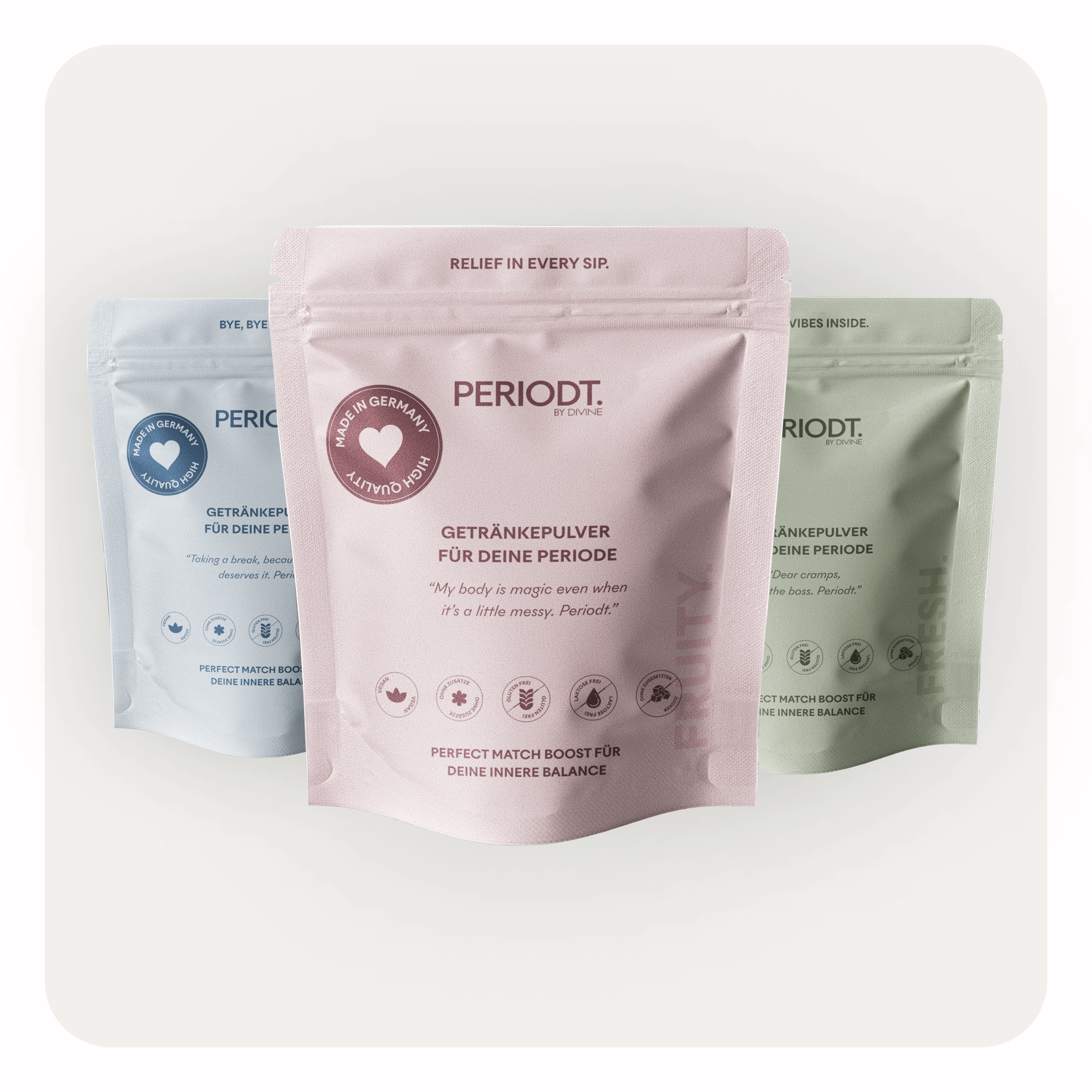 Periodt. Probierpaket - alle drei Sorten zum Testen