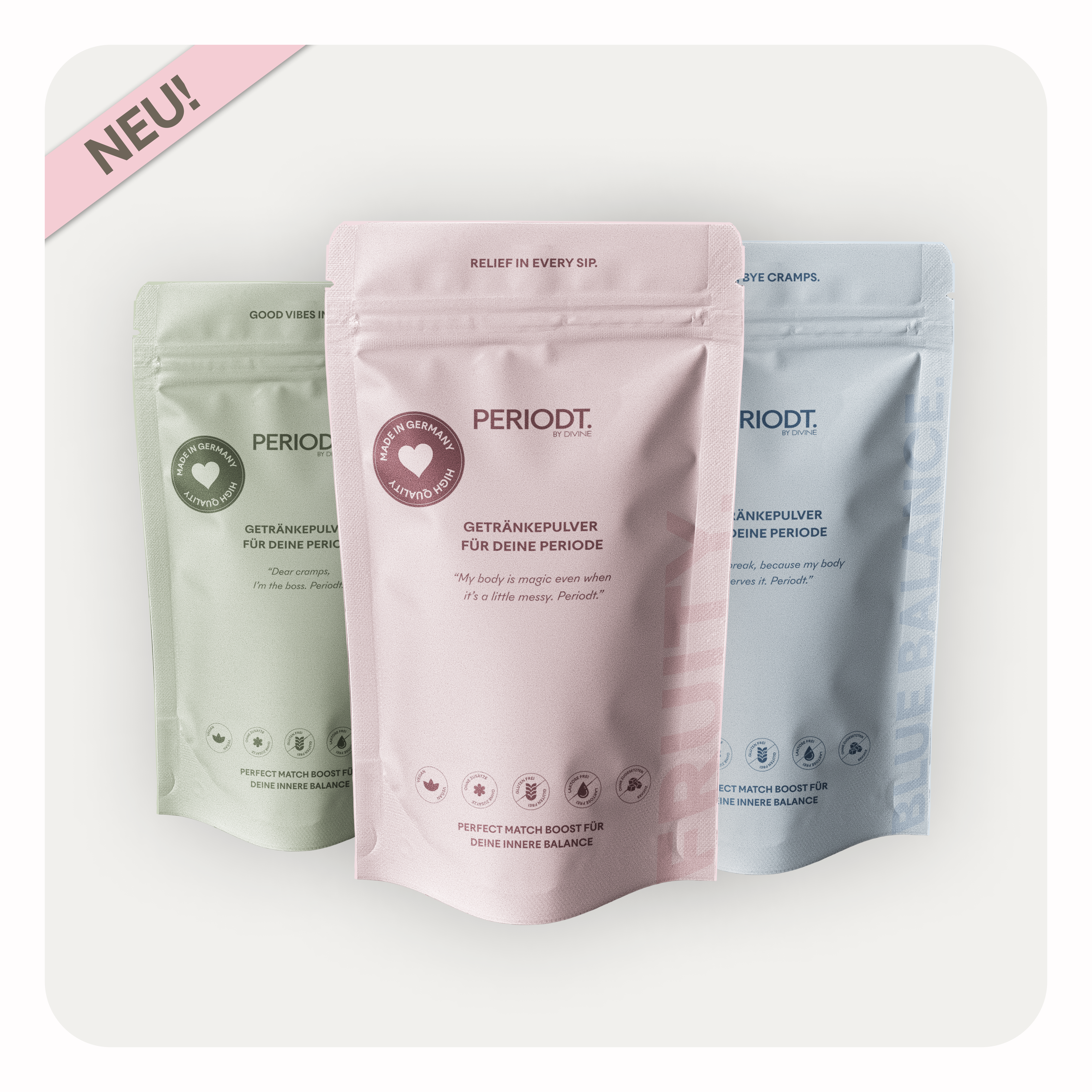 Periodt. Probierpaket - alle drei Sorten zum Testen
